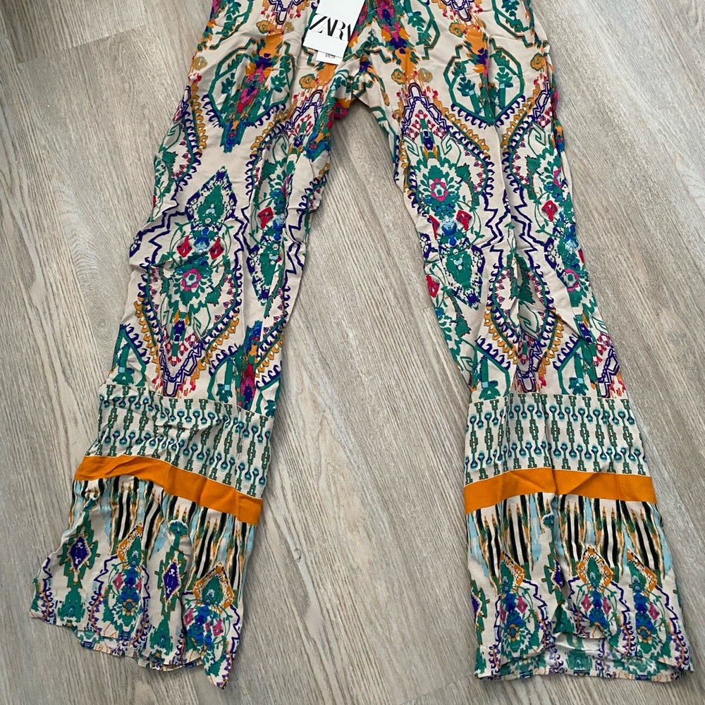 Zara pattern pants